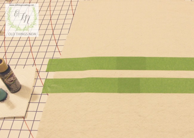 French Grain Sack Dog Bed 005