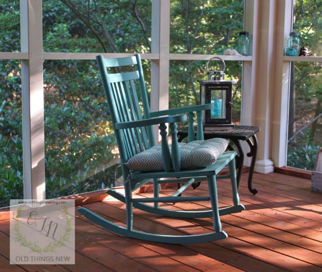Screened Porch, Rocker  001